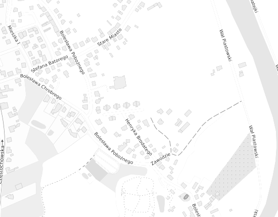 Mapa z adresem organizacji