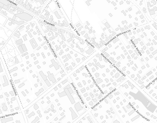 Mapa z adresem organizacji