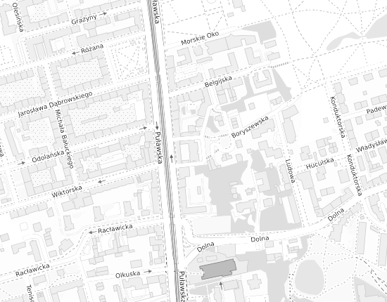 Mapa z adresem organizacji