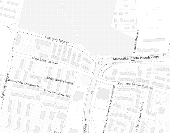 Mapa z adresem organizacji