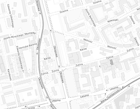 Mapa z adresem organizacji