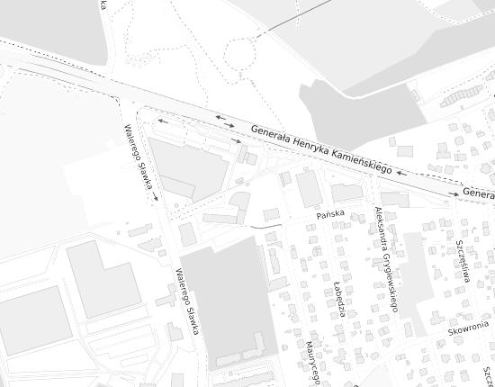 Mapa z adresem organizacji