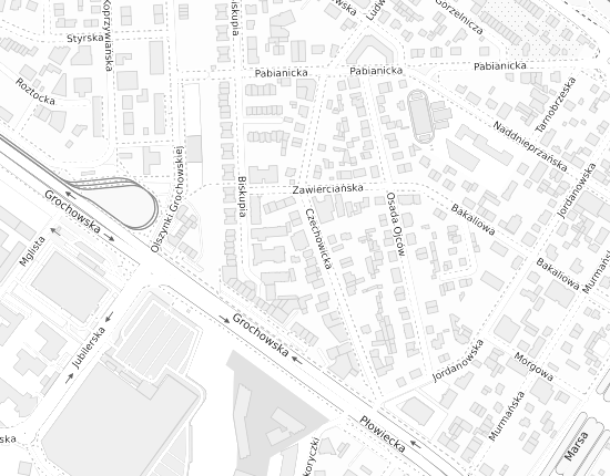 Mapa z adresem organizacji