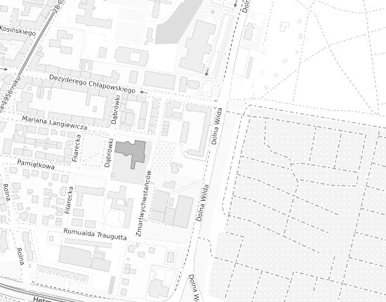 Mapa z adresem organizacji