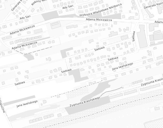 Mapa z adresem organizacji