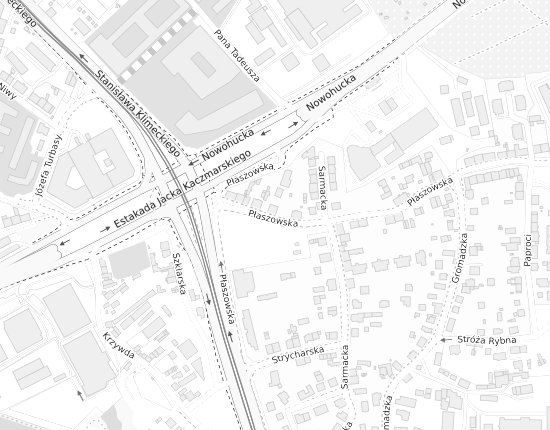 Mapa z adresem organizacji