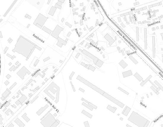 Mapa z adresem organizacji