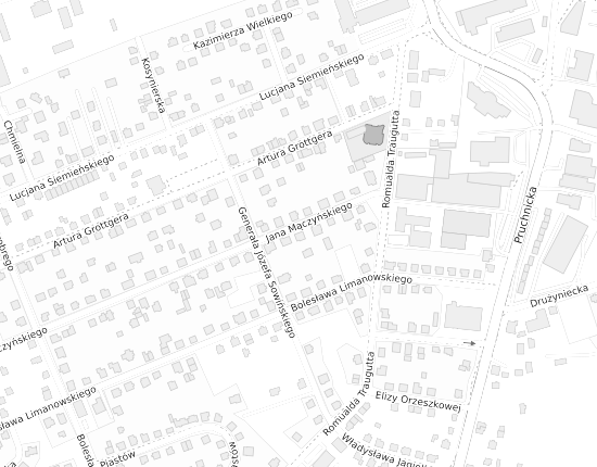 Mapa z adresem organizacji