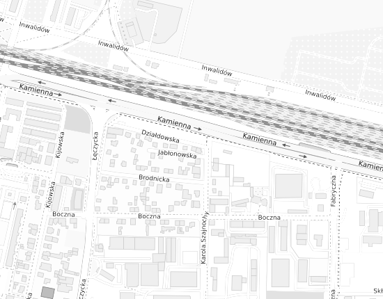 Mapa z adresem organizacji