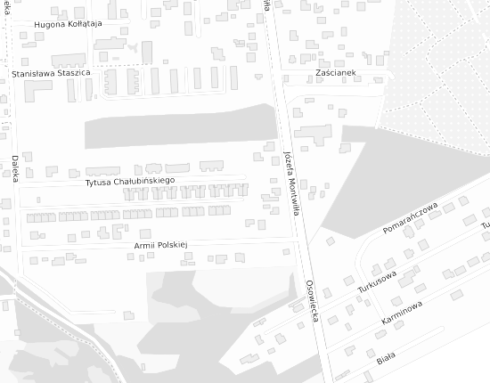 Mapa z adresem organizacji