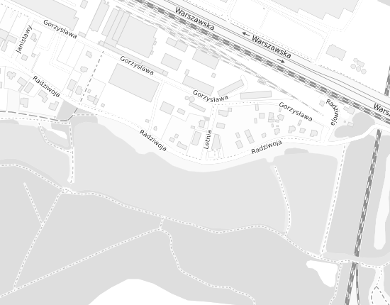 Mapa z adresem organizacji