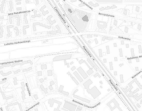 Mapa z adresem organizacji