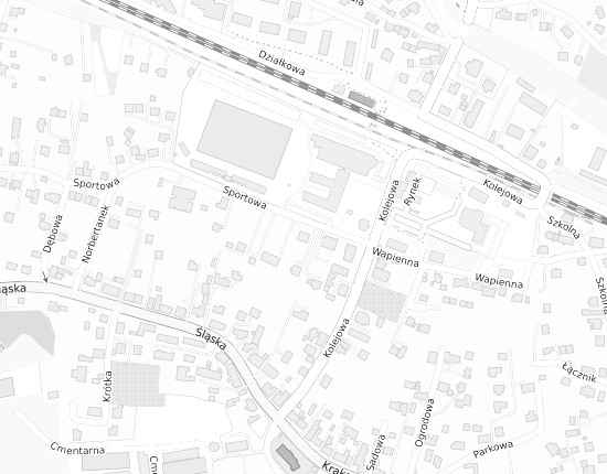 Mapa z adresem organizacji