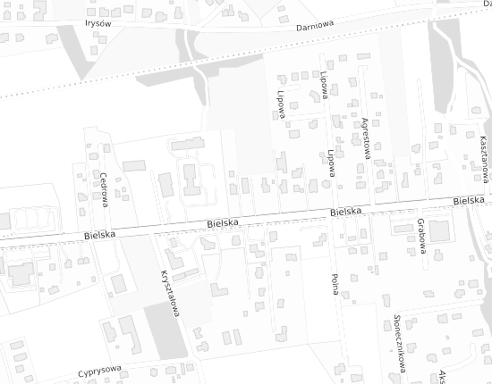 Mapa z adresem organizacji