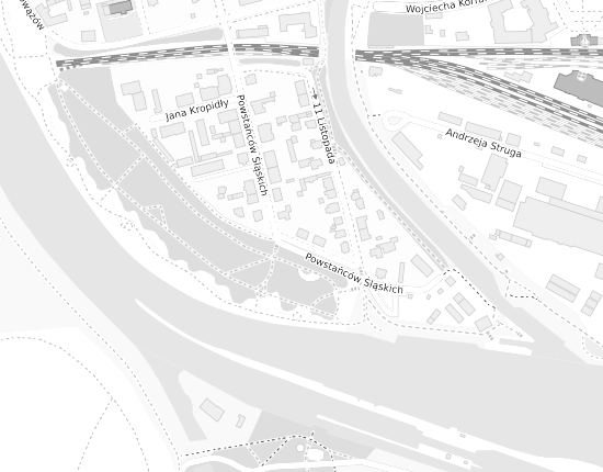 Mapa z adresem organizacji