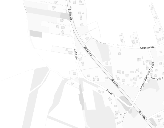 Mapa z adresem organizacji