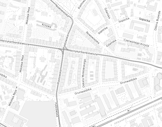 Mapa z adresem organizacji