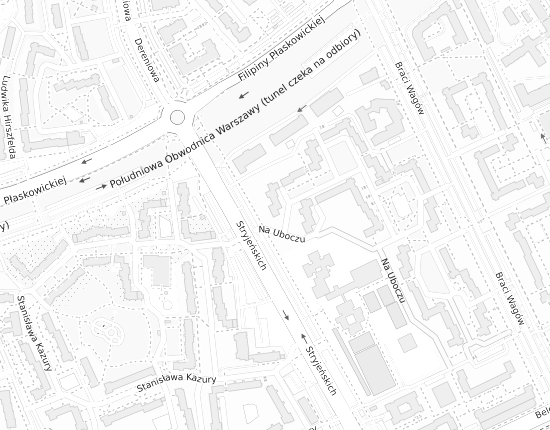 Mapa z adresem organizacji
