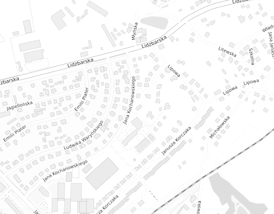Mapa z adresem organizacji