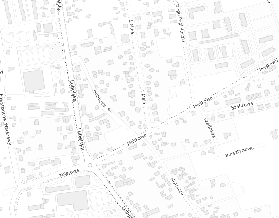 Mapa z adresem organizacji