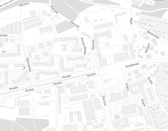 Mapa z adresem organizacji