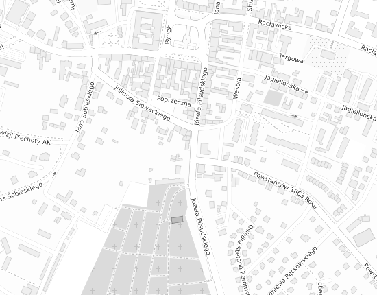 Mapa z adresem organizacji