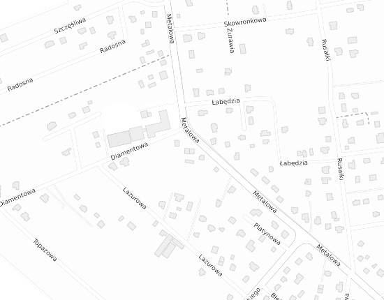 Mapa z adresem organizacji