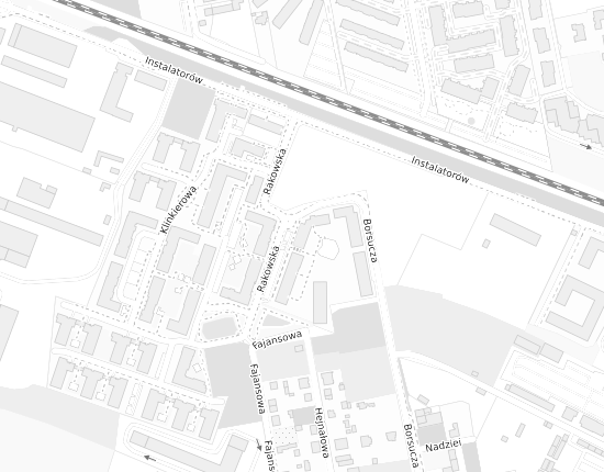 Mapa z adresem organizacji