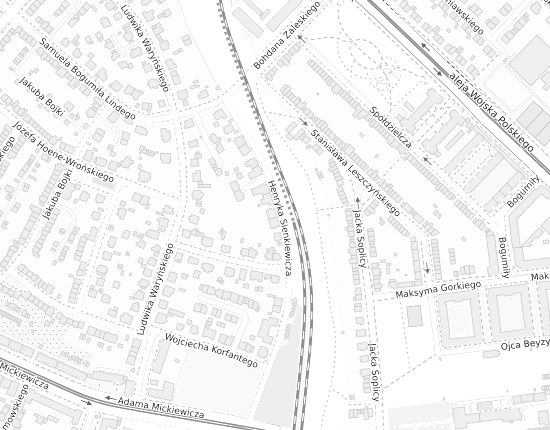 Mapa z adresem organizacji