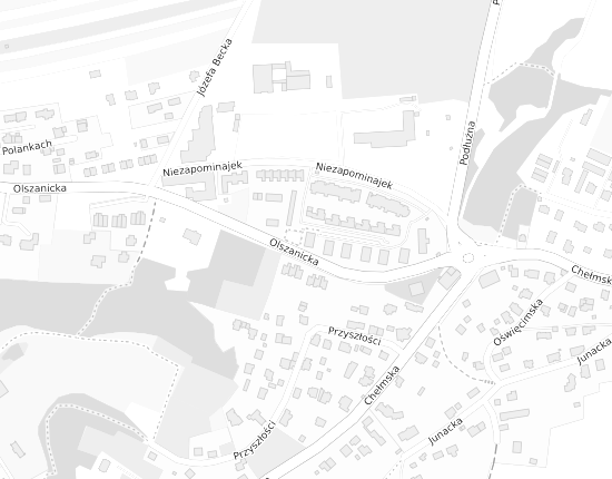 Mapa z adresem organizacji