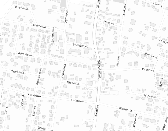 Mapa z adresem organizacji