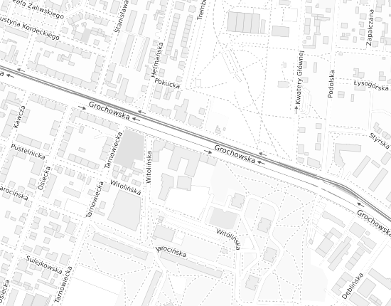 Mapa z adresem organizacji