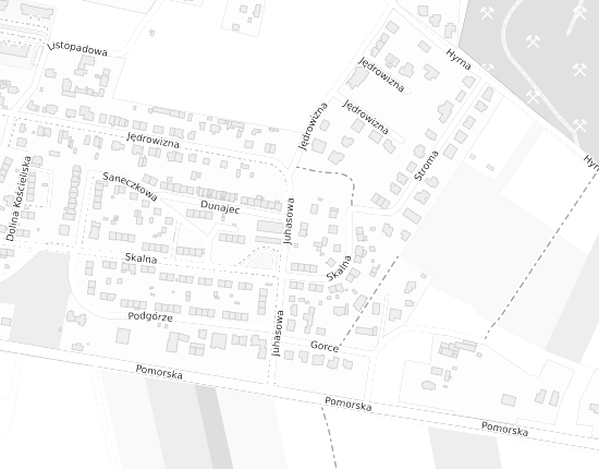 Mapa z adresem organizacji