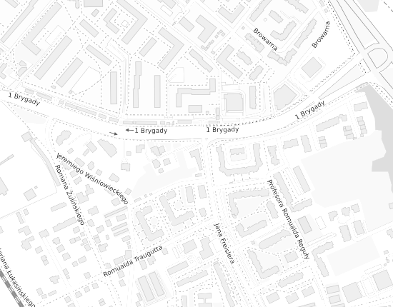 Mapa z adresem organizacji