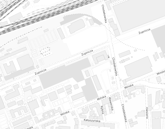 Mapa z adresem organizacji
