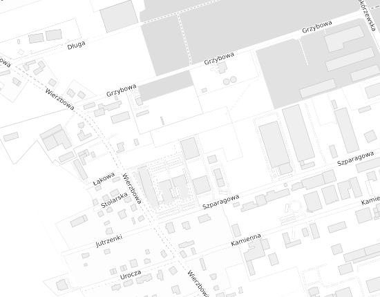 Mapa z adresem organizacji