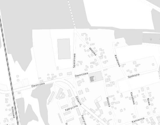 Mapa z adresem organizacji