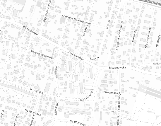 Mapa z adresem organizacji