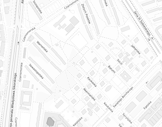 Mapa z adresem organizacji