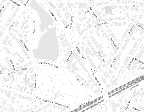 Mapa z adresem organizacji