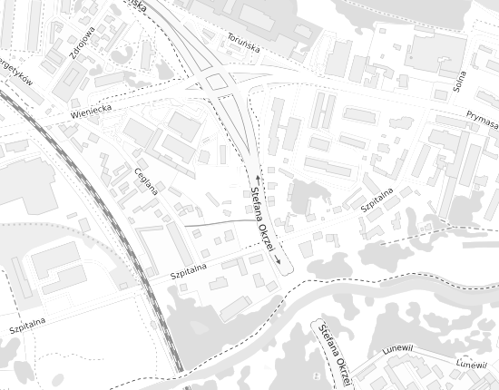 Mapa z adresem organizacji