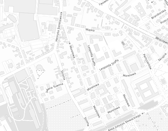 Mapa z adresem organizacji