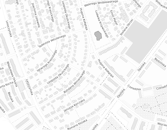 Mapa z adresem organizacji