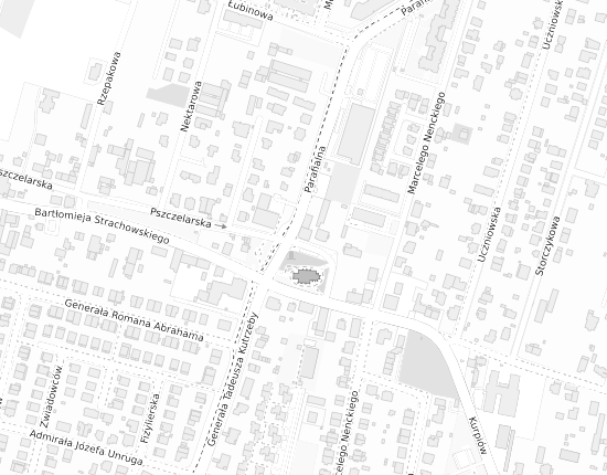 Mapa z adresem organizacji