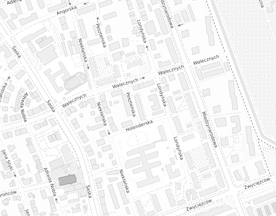 Mapa z adresem organizacji