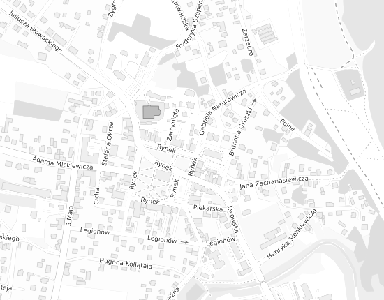 Mapa z adresem organizacji