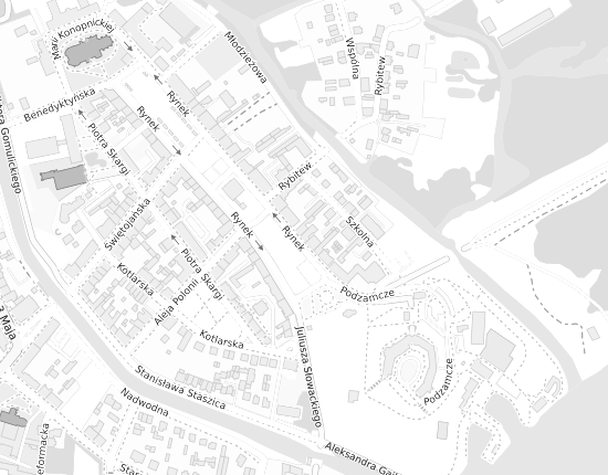 Mapa z adresem organizacji