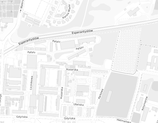 Mapa z adresem organizacji