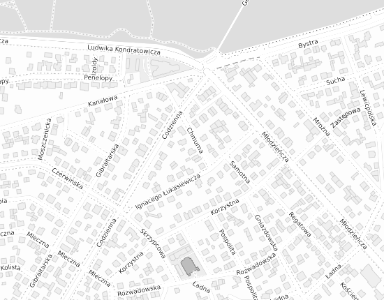 Mapa z adresem organizacji
