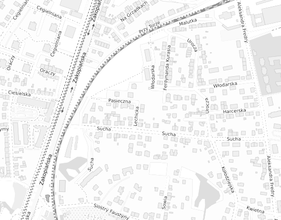 Mapa z adresem organizacji